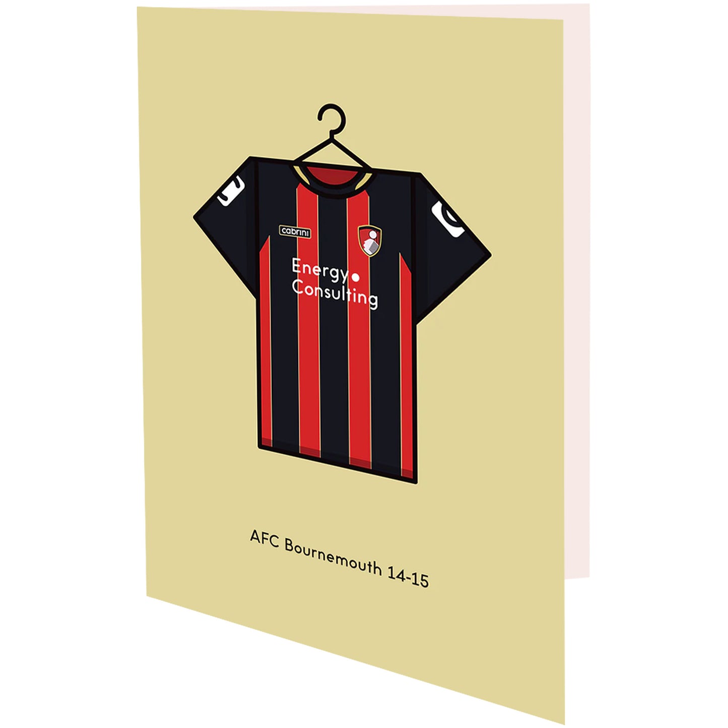 Minimal Kits 2014-15 Home Shirt Greetings Card
