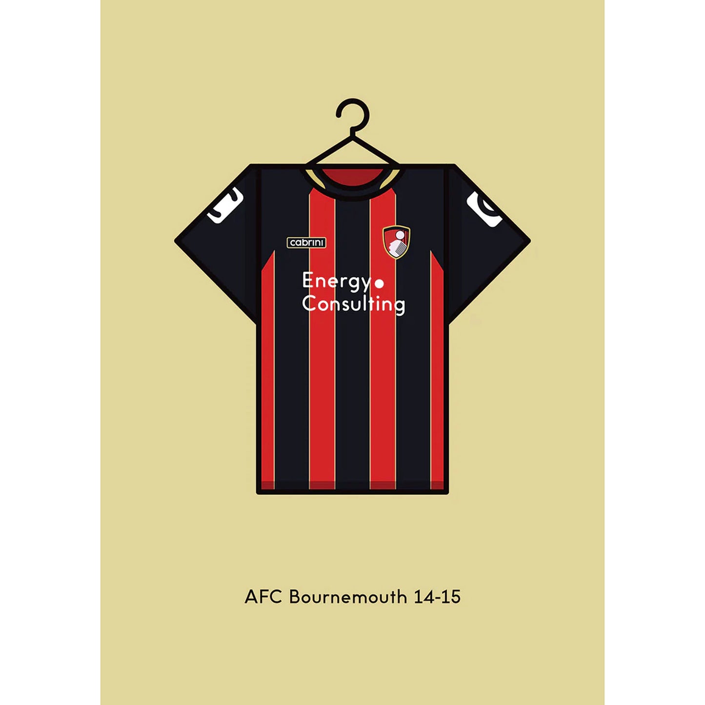 Minimal Kits 2014-15 Home Shirt A2 Poster