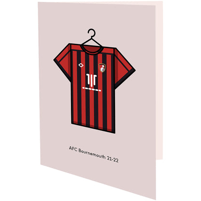 Minimal Kits 2021-22 Home Shirt Greetings Card