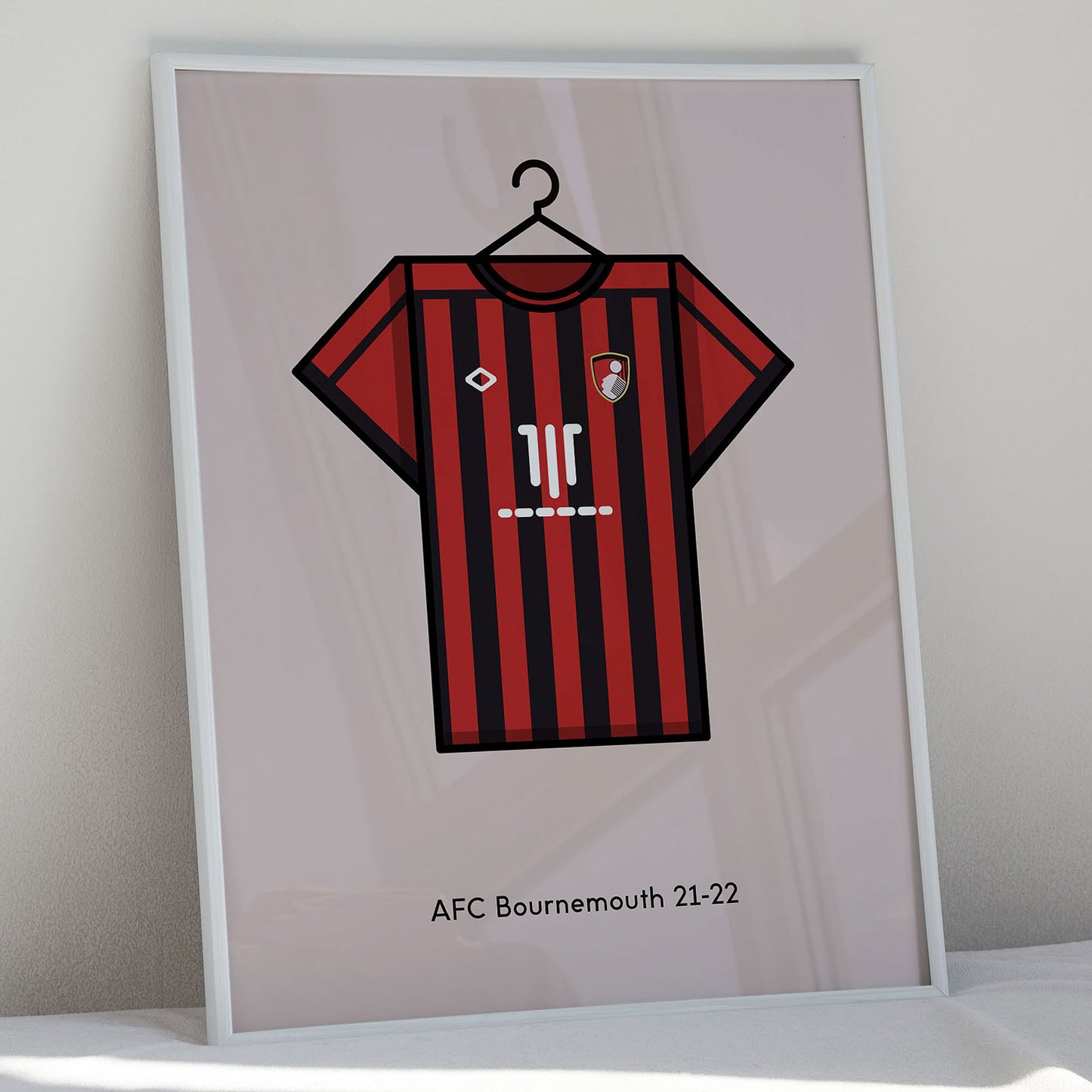 Minimal Kits 2021-22 Home Shirt A2 Poster