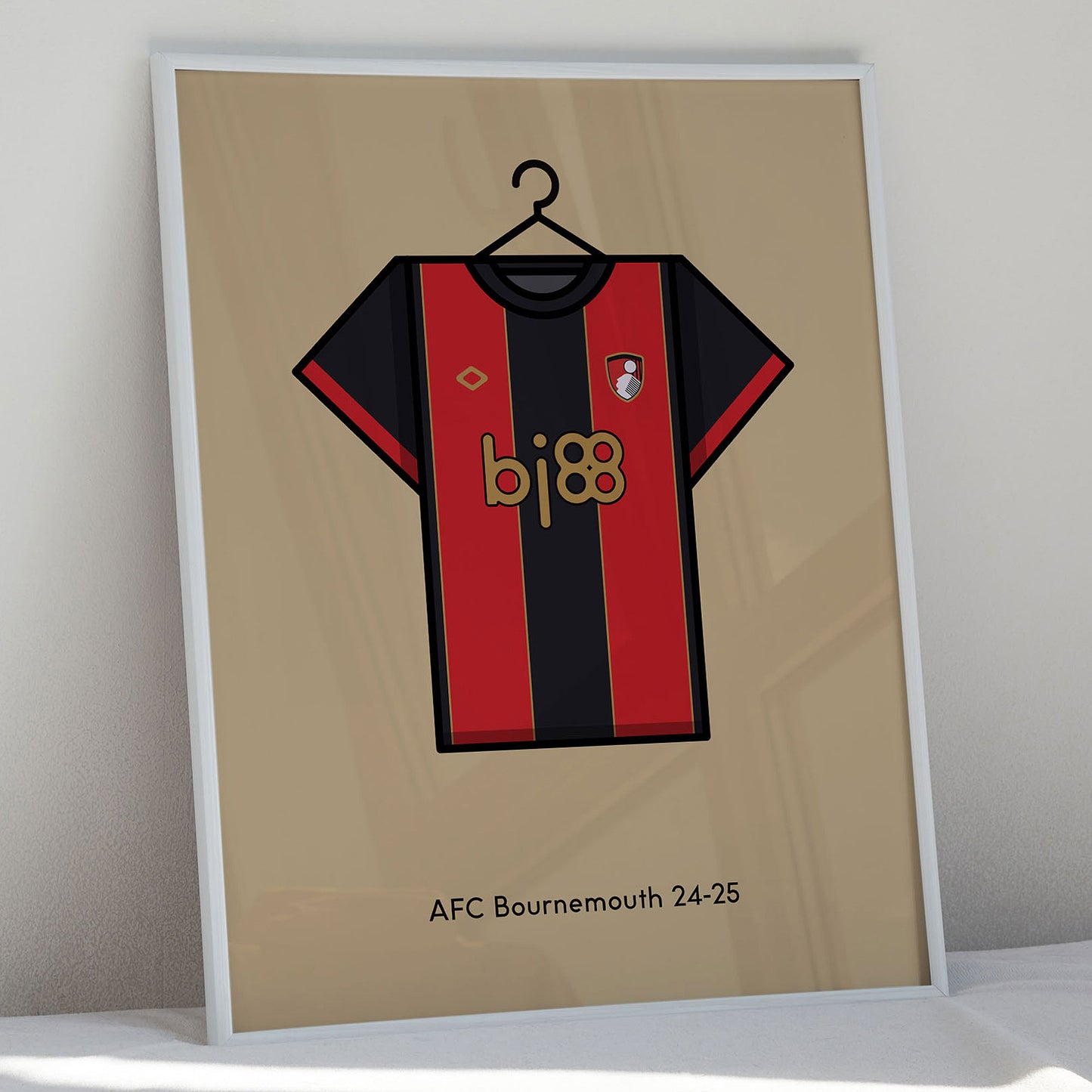 Minimal Kits 2024-25 Home Shirt A3 Card Mount