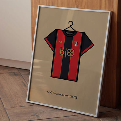 Minimal Kits 2024-25 Home Shirt A3 Card Mount