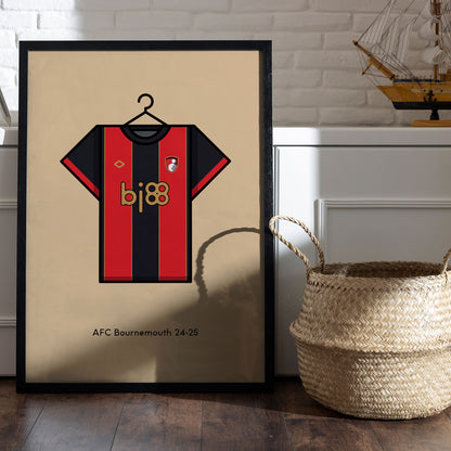 Minimal Kits 2024-25 Home Shirt A3 Card Mount