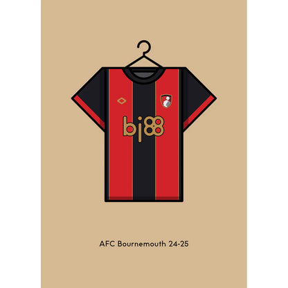 Minimal Kits 2024-25 Home Shirt A3 Card Mount