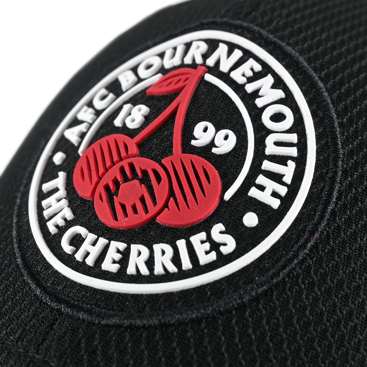 Adults AFCB X New Era 39Thirty Diamond Cherries Crest Cap - Black