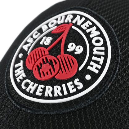 Adults AFCB X New Era 39Thirty Diamond Cherries Crest Cap - Black