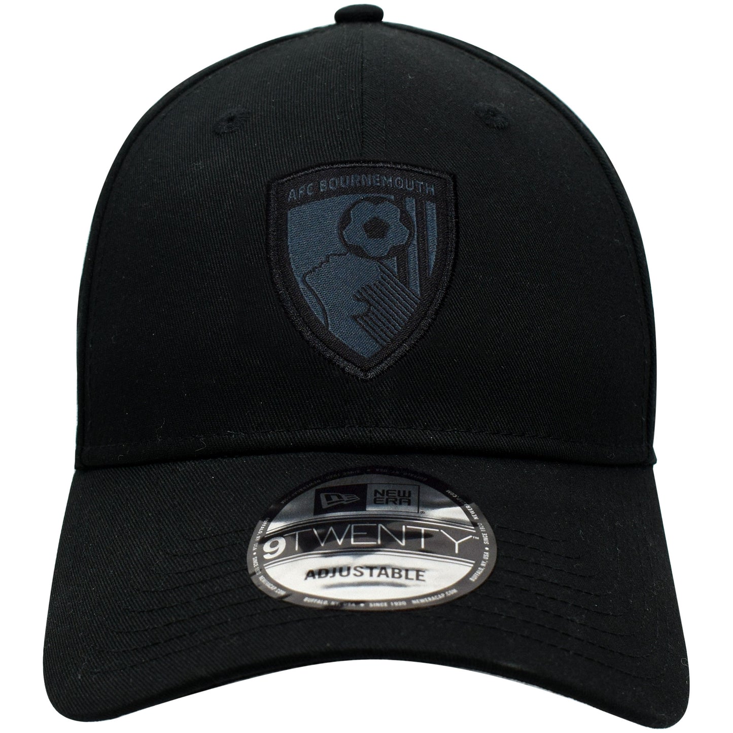 Adults AFCB X New Era 9TWENTY Blackout Cap - Black