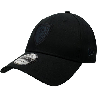 Adults AFCB X New Era 9TWENTY Blackout Cap - Black