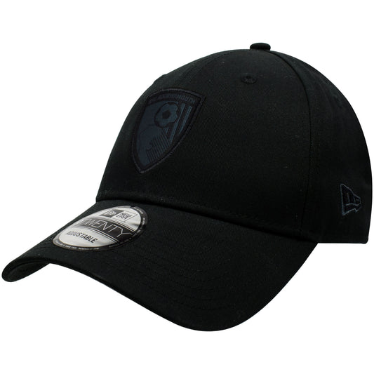 Adults AFCB X New Era 9TWENTY Blackout Cap - Black