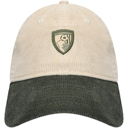 Adults AFCB X New Era 9TWENTY Cord Cap - Ivory / Olive