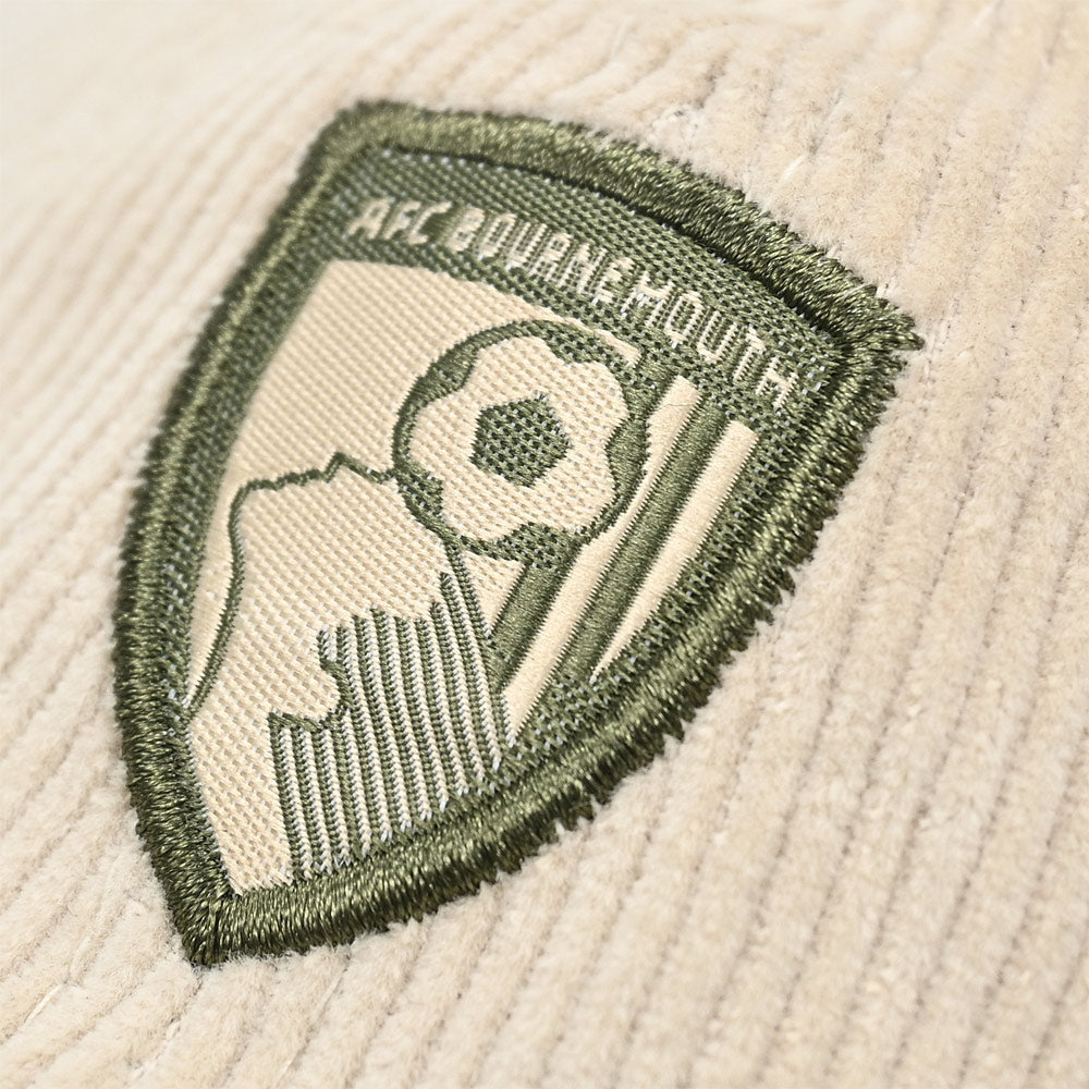 Adults AFCB X New Era 9TWENTY Cord Cap - Ivory / Olive