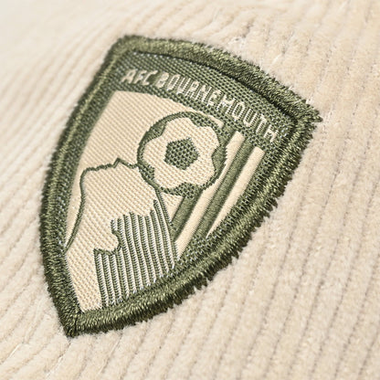 Adults AFCB X New Era 9TWENTY Cord Cap - Ivory / Olive