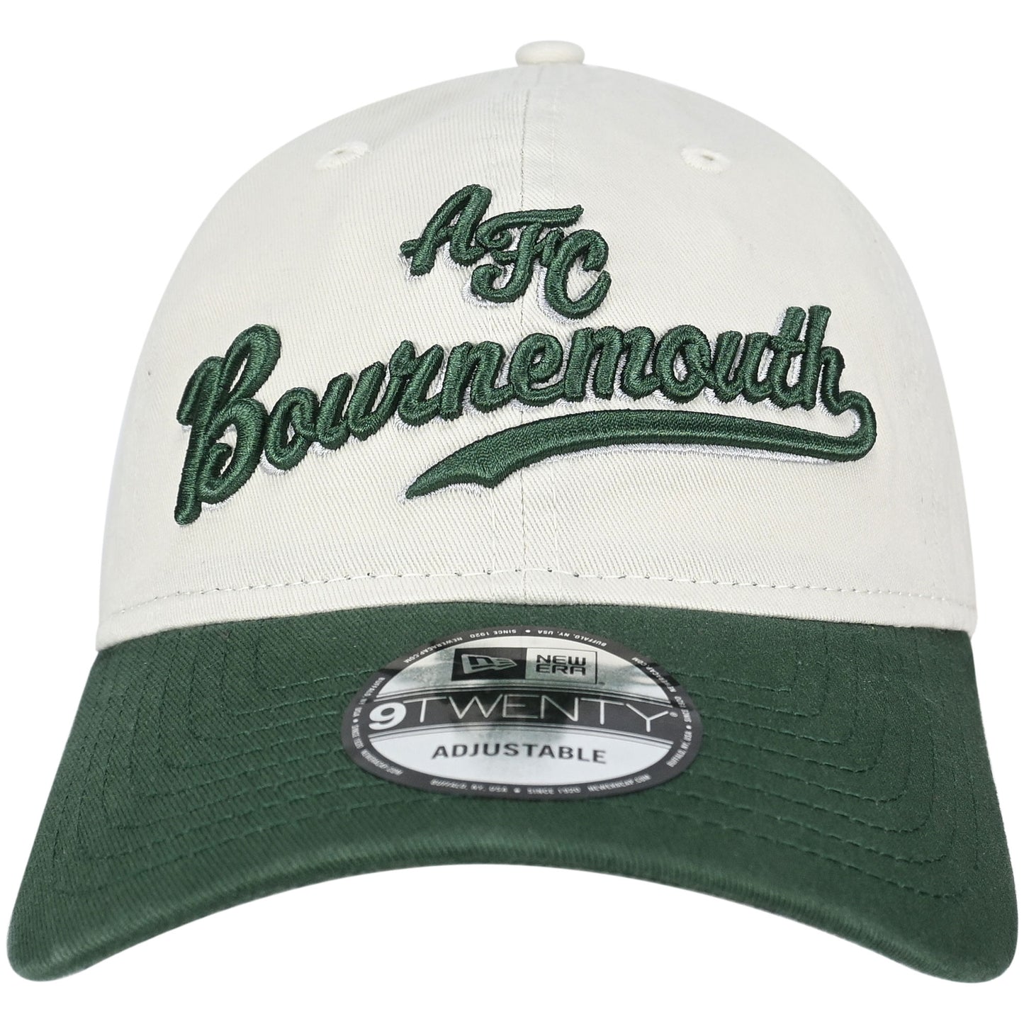Adults AFCB X New Era 9Twenty Cap - Cream / Green