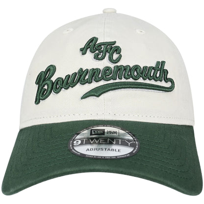 Adults AFCB X New Era 9Twenty Cap - Cream / Green
