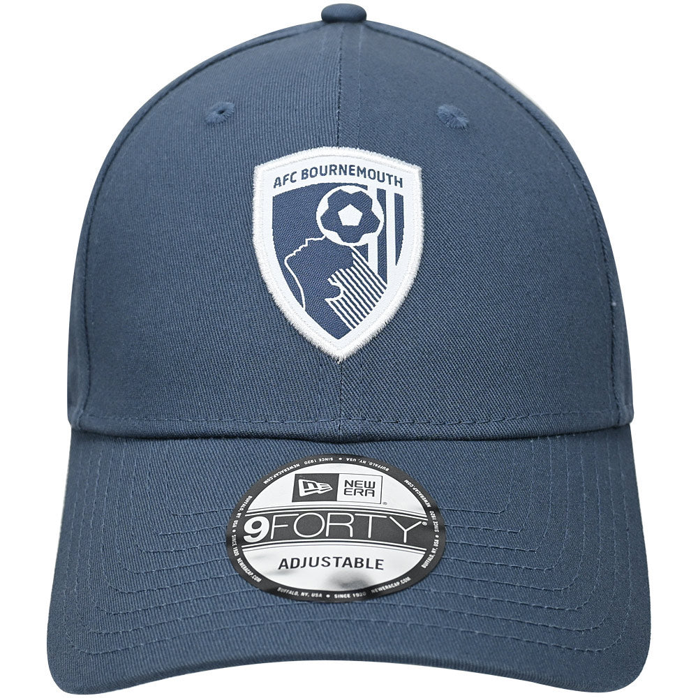 Adults AFCB X New Era 9FORTY Cap - Muted Indigo