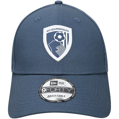 Adults AFCB X New Era 9FORTY Cap - Muted Indigo