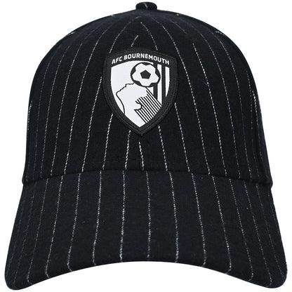 Adults AFCB X New Era 9FORTY Pinstripe Cap - Black