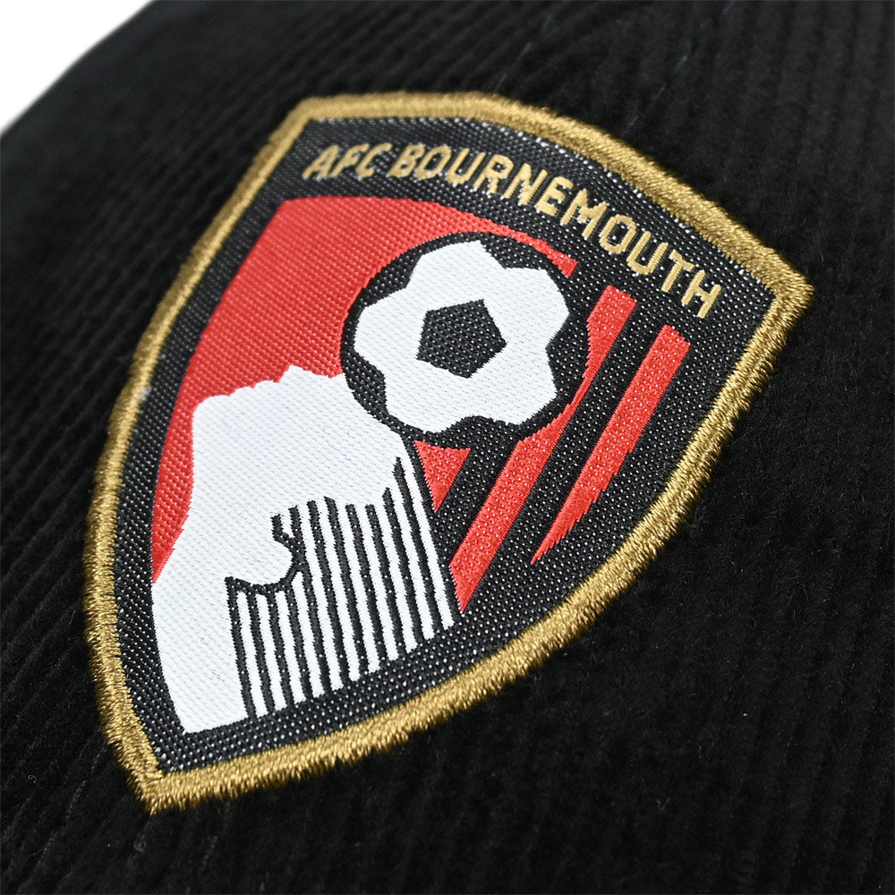 Adults AFCB X New Era 9FORTY Cord Cap - Black