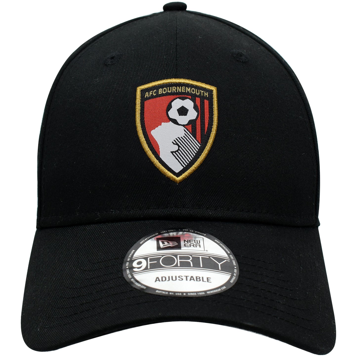 Adults AFCB X New Era 9FORTY Core Cap - Black