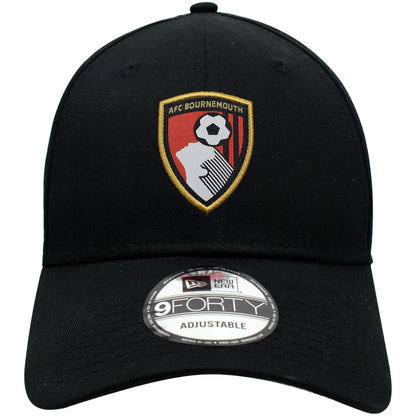 Adults AFCB X New Era 9FORTY Core Cap - Black