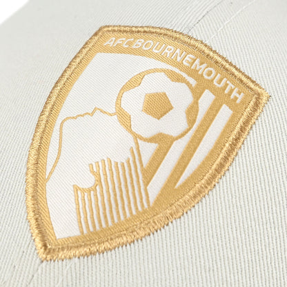 Adults AFCB X New Era 9Forty Trucker Cap - Ivory / Gold