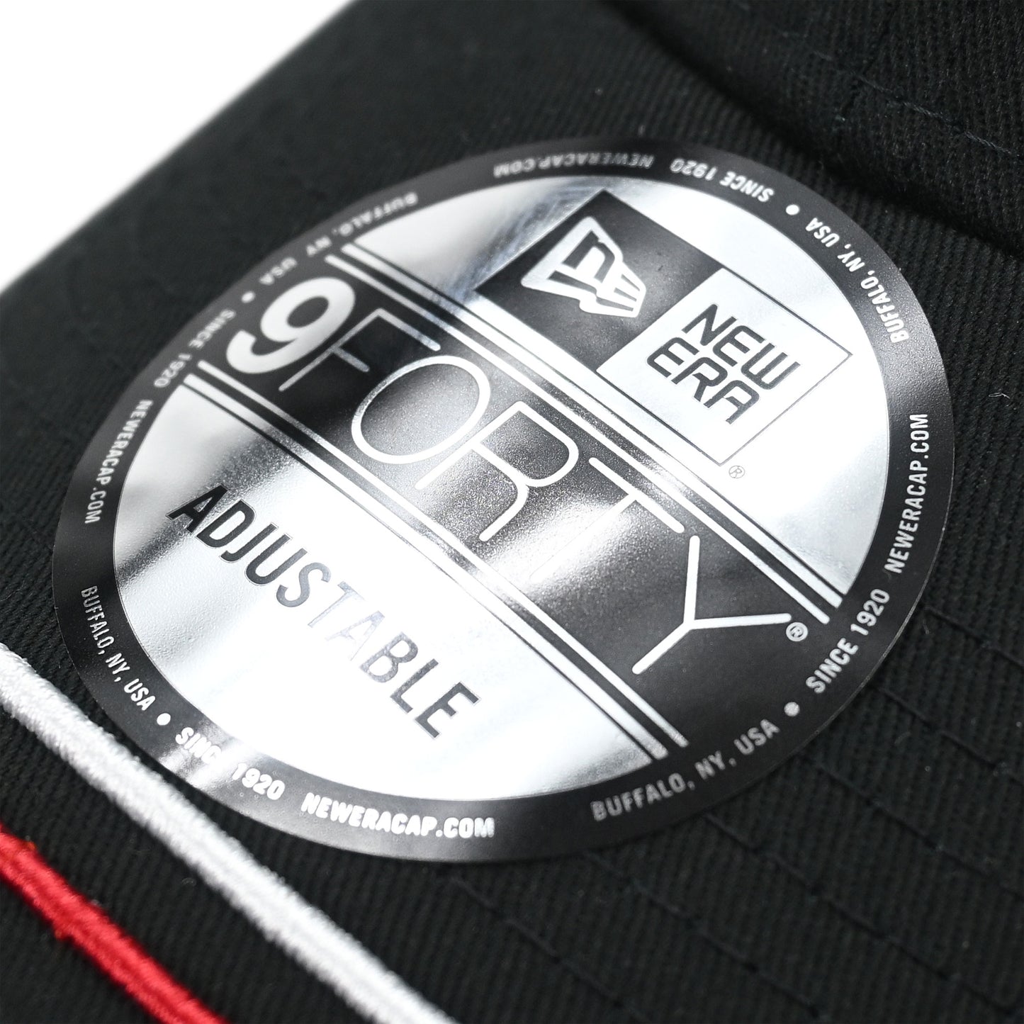 Adults AFCB X New Era 9FORTY USA Flag Cap - Black