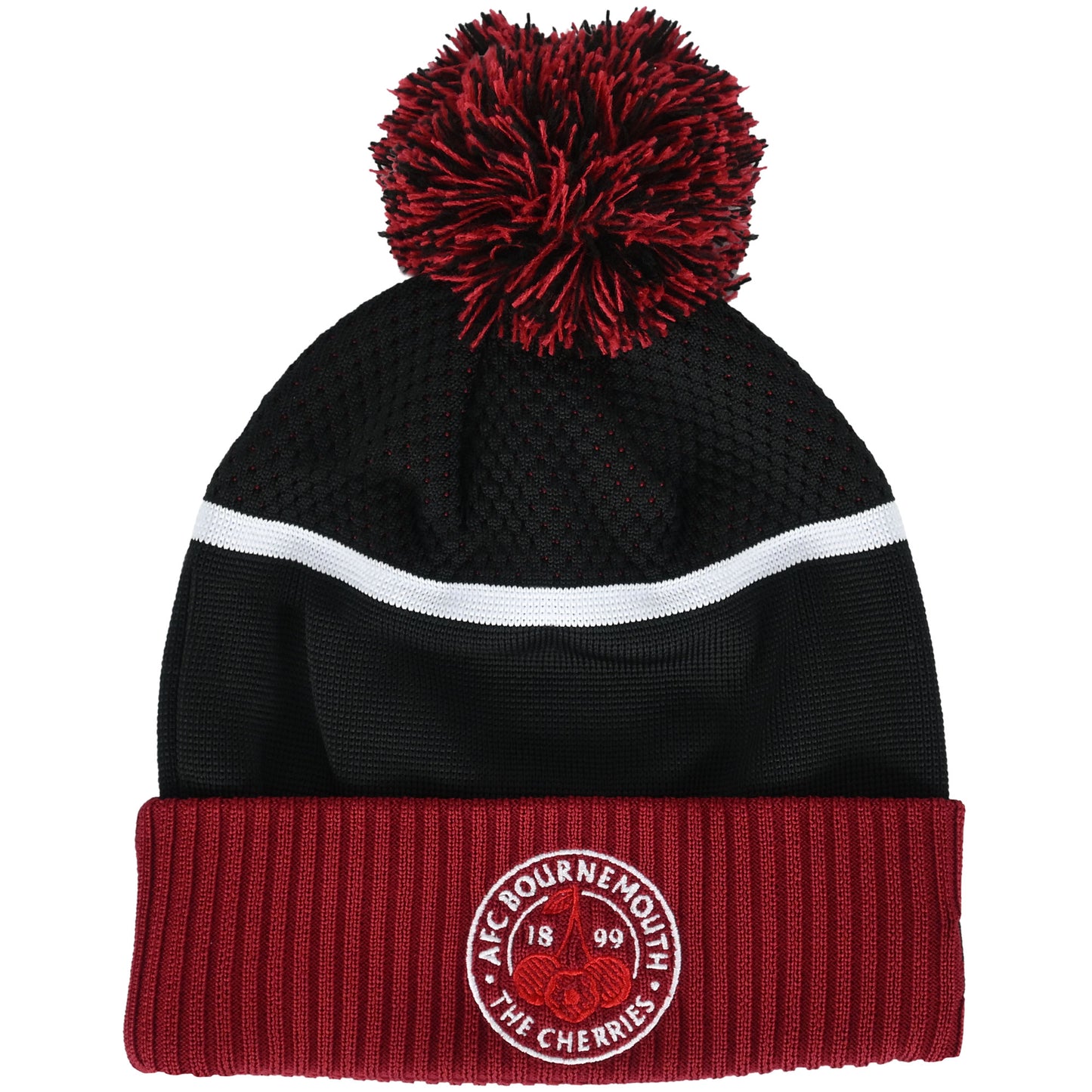 Adults AFCB X New Era Cherries Crest Beanie  Black / Red