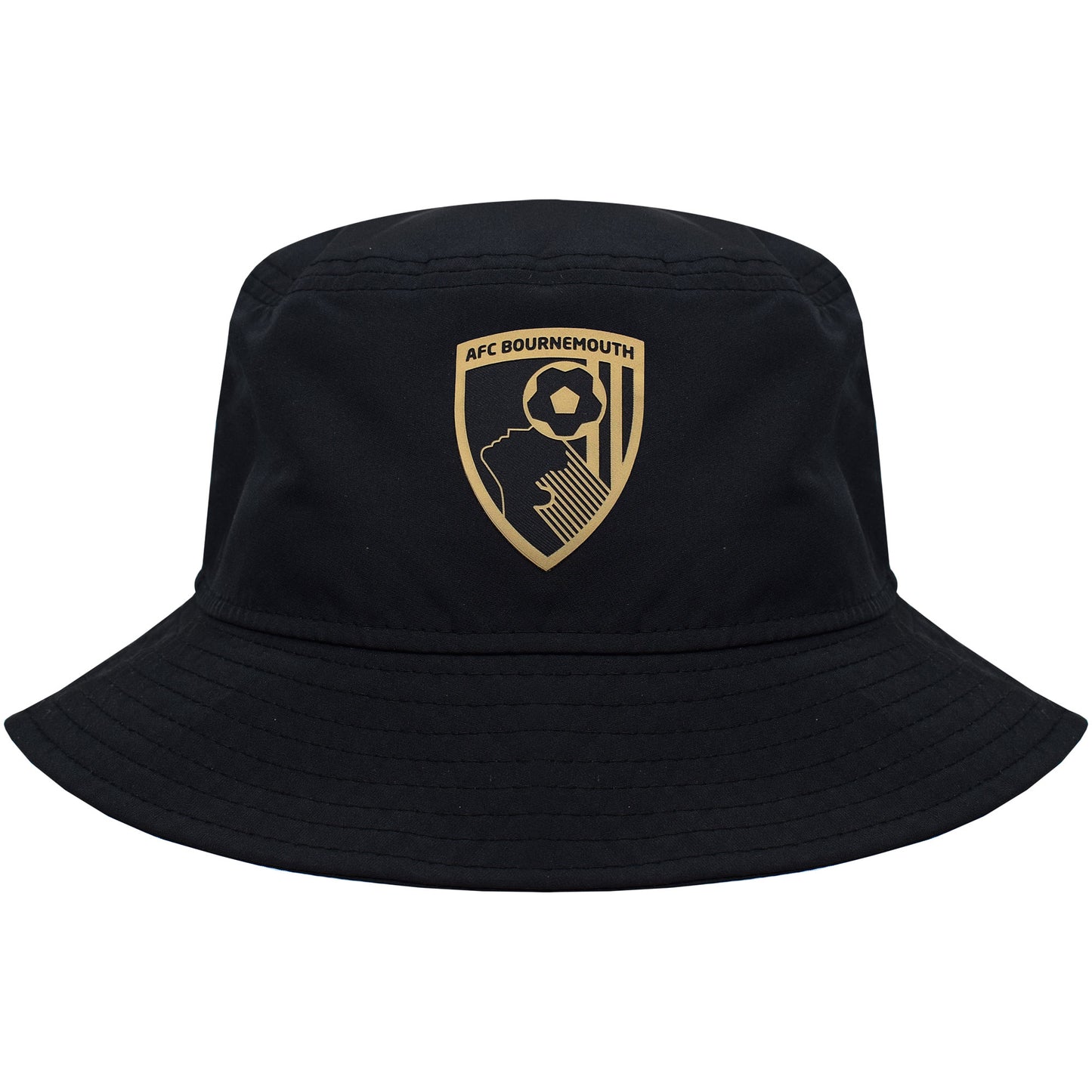 Adults AFCB X New Era Bucket Hat - Black / Gold