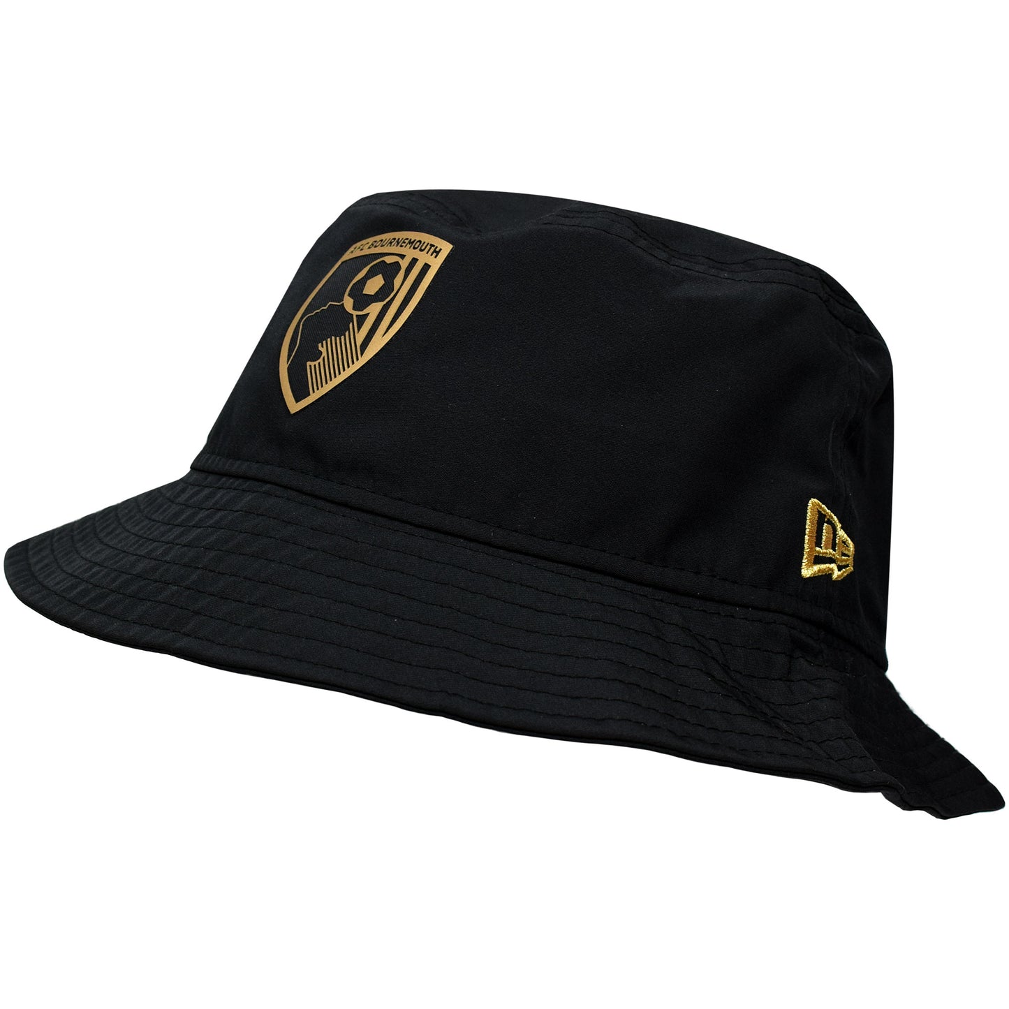 Adults AFCB X New Era Bucket Hat - Black / Gold