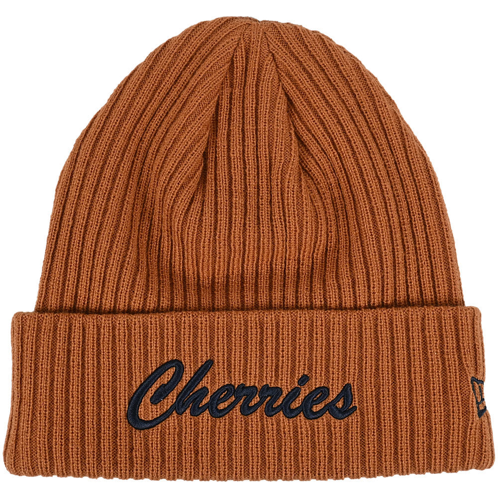 Adults AFCB X New Era Cherries Cuff Beanie - Rustic Amber