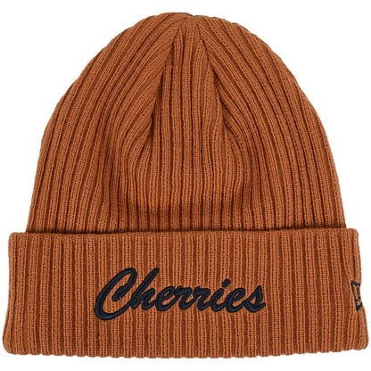 Adults AFCB X New Era Cherries Cuff Beanie - Rustic Amber