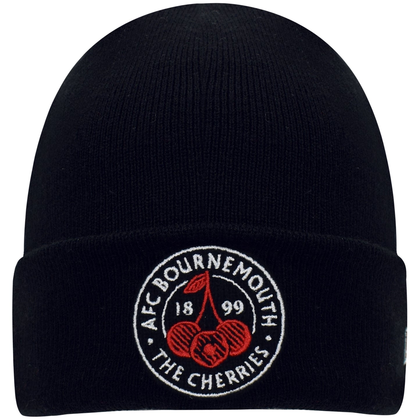 Adults AFCB X New Era Cherries Crest Beanie - Black