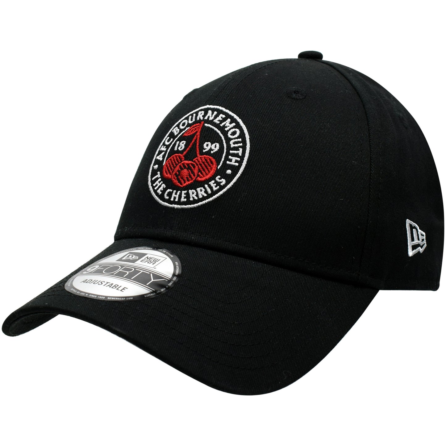 Adults AFCB X New Era 9FORTY Cherries Crest Cap - Black
