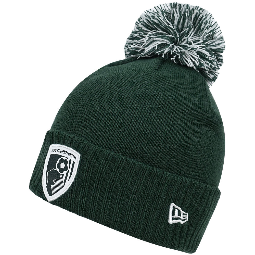 Adults AFCB X New Era Bobble Hat - Emerald Green
