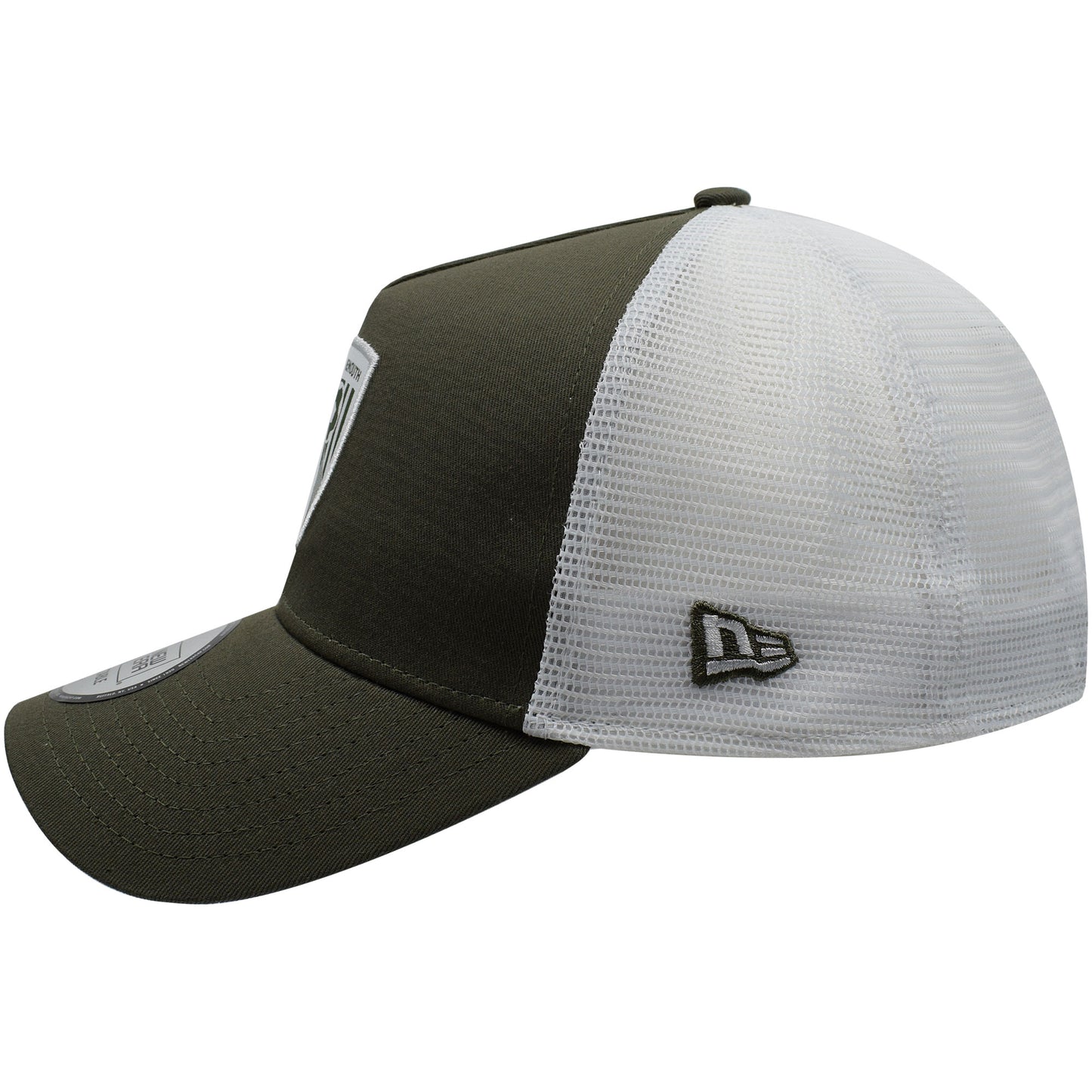 Adults AFCB X New Era A-Frame Trucker - Olive / White