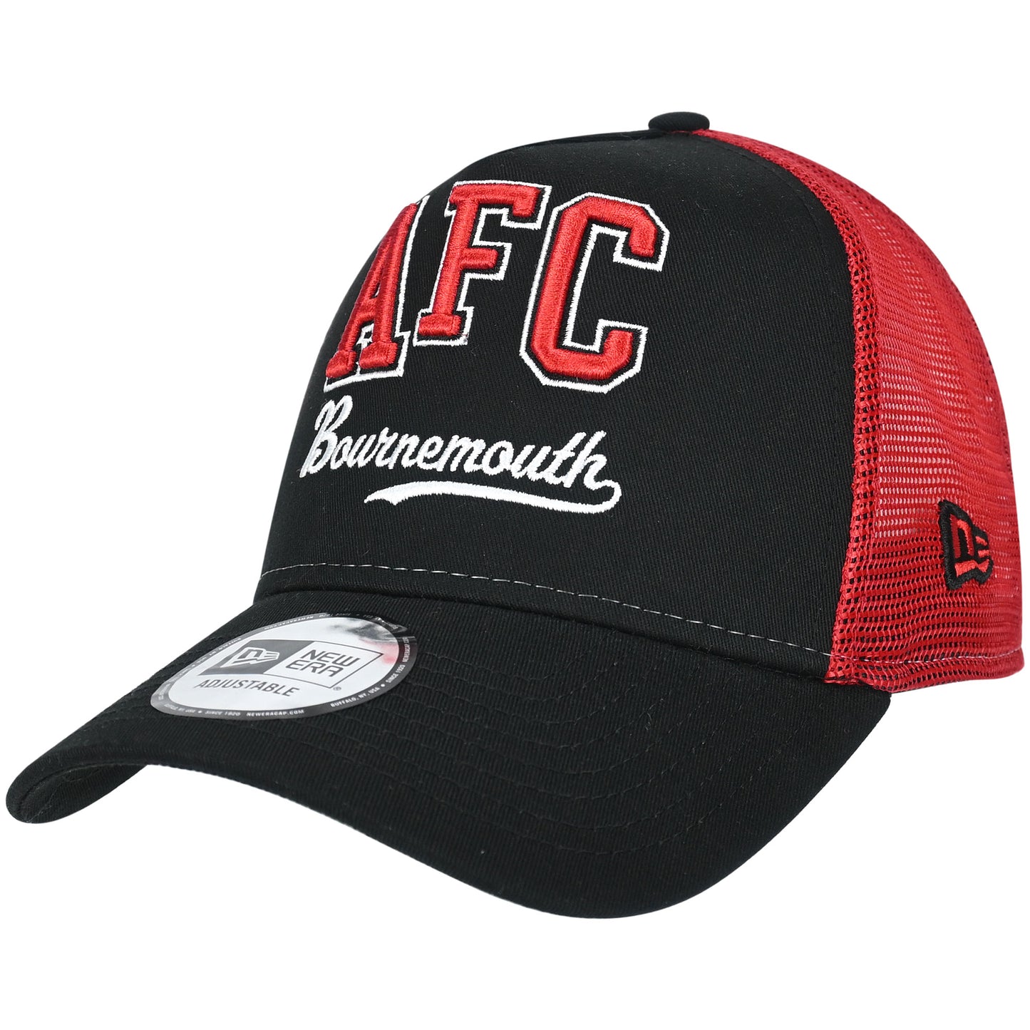 Adults AFCB X New Era Lifestyle Trucker Cap - Black