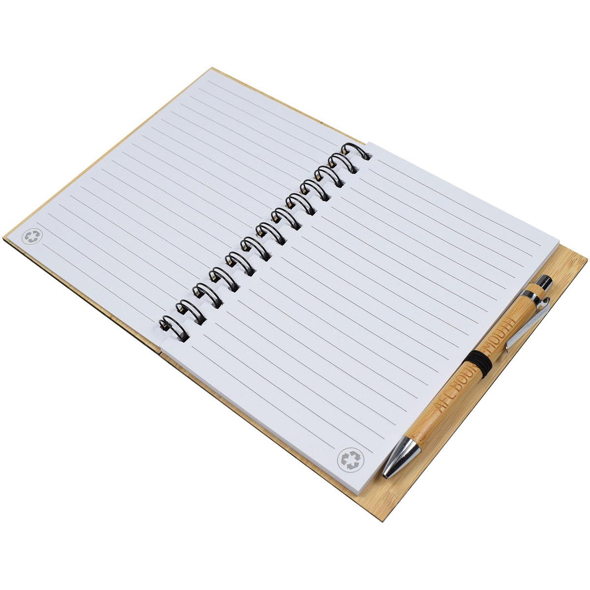 Bamboo Notebook and Pen Set