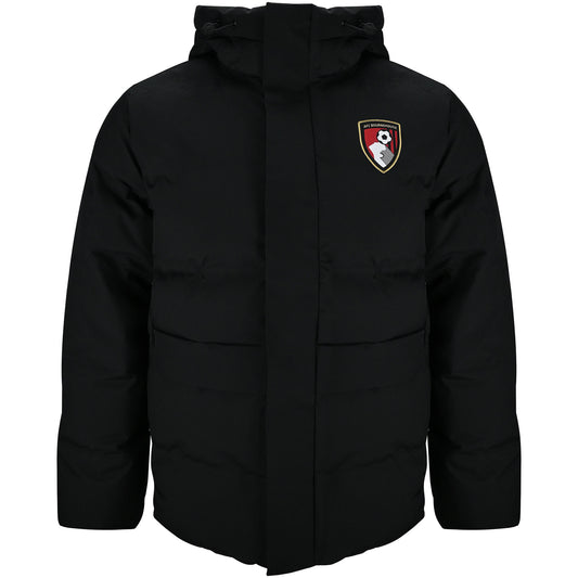 Adults Oakland Puffer Jacket - Black