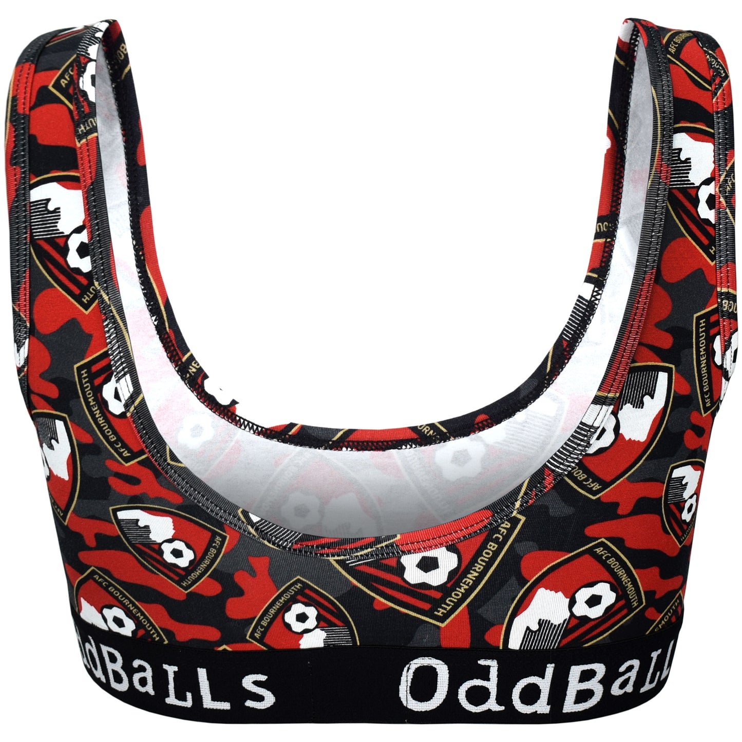 Womens OddBalls Bralette - Multi Crest