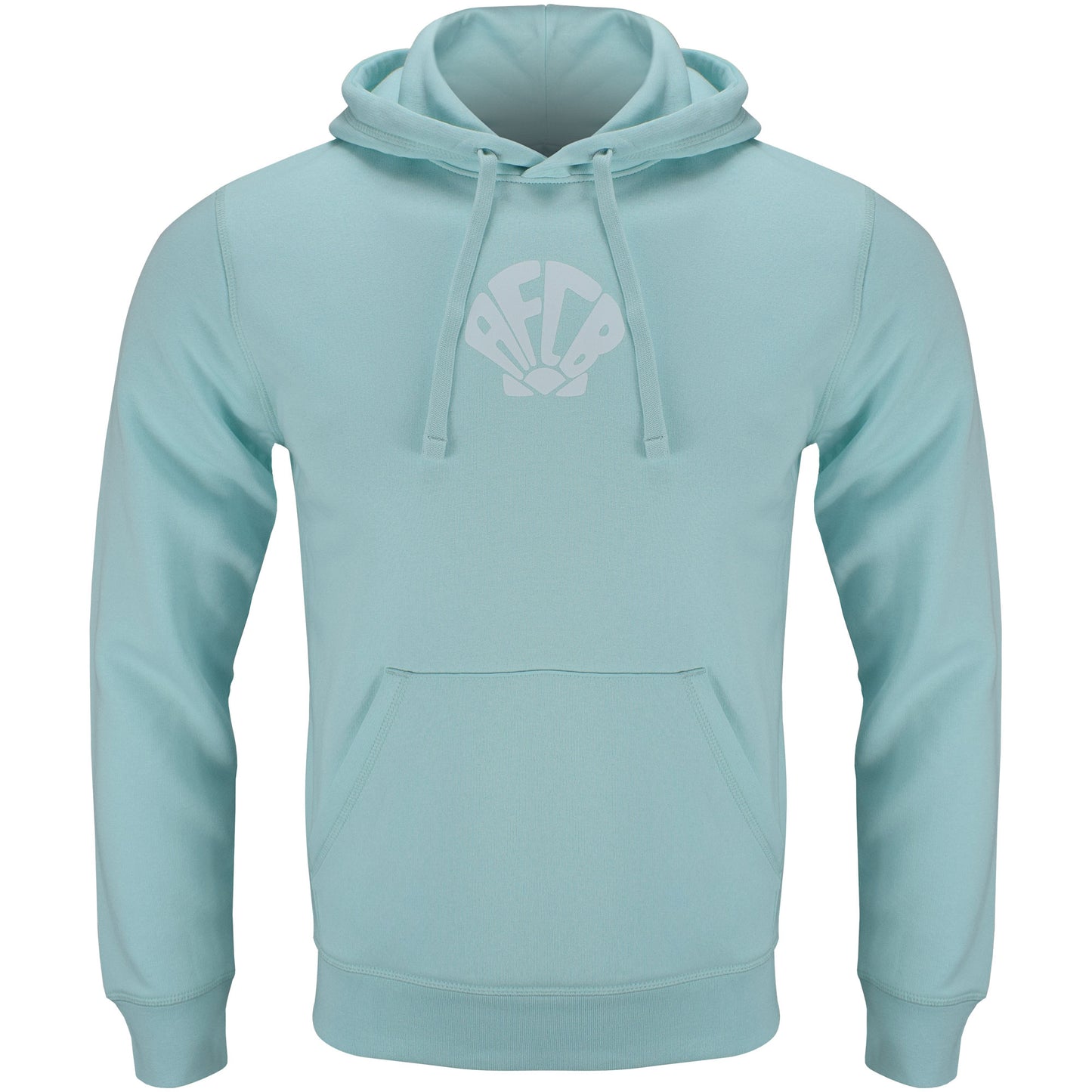 Adults Organic Shell Crest Hood - Caribbean