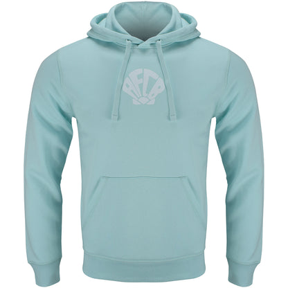 Adults Organic Shell Crest Hood - Caribbean