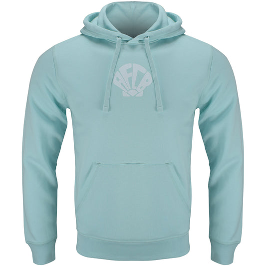 Adults Organic Shell Crest Hood - Caribbean