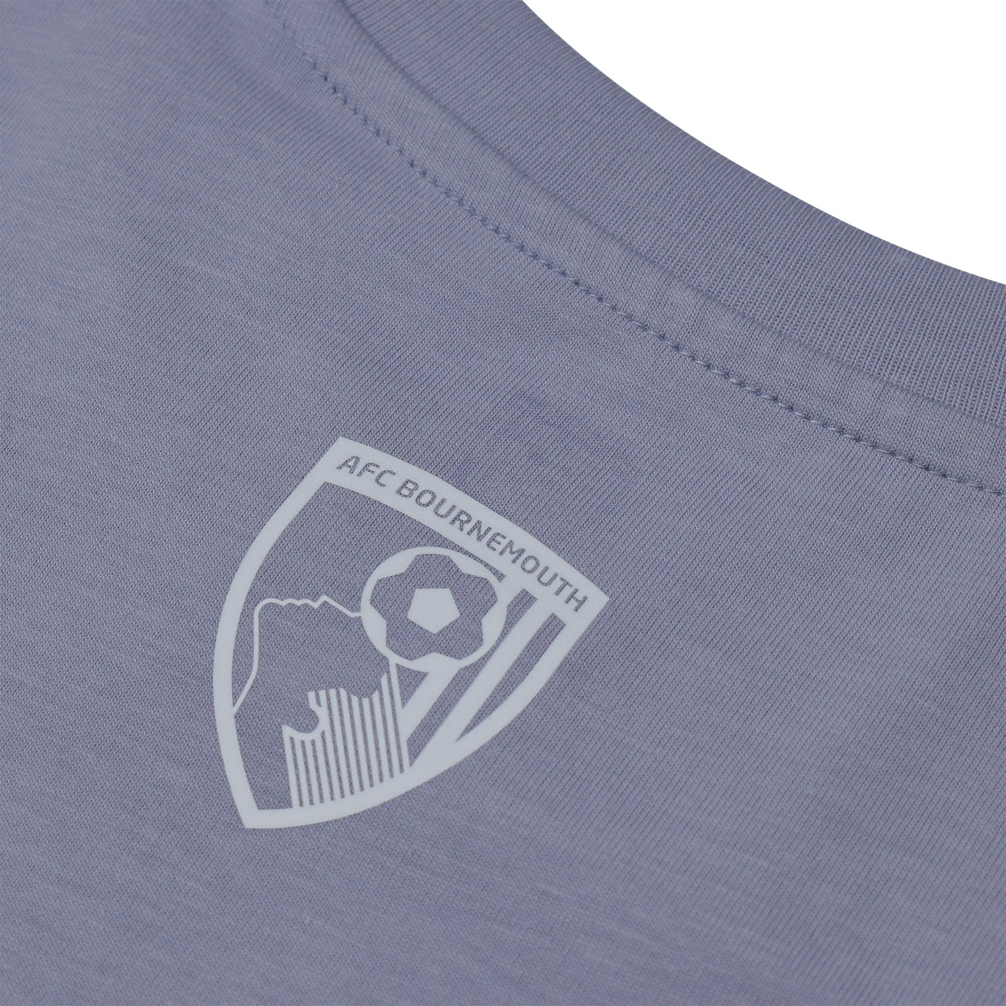 Adults Organic Shell Crest Tee - Lavender
