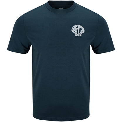 Adults Organic Shell Crest Tee - Stargazer