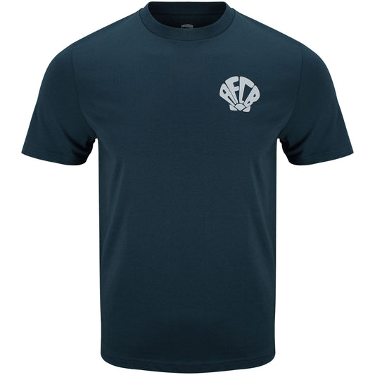 Adults Organic Shell Crest Tee - Stargazer