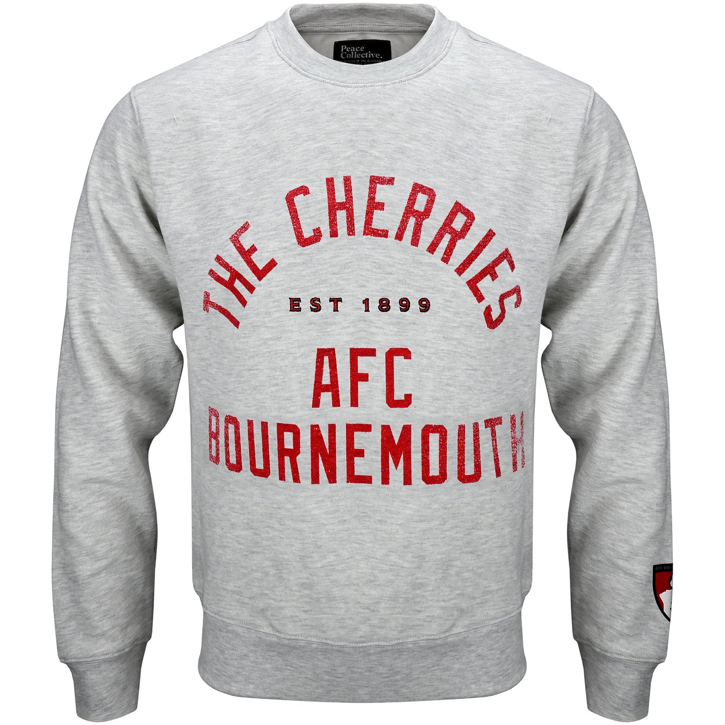 Peace Collective X AFCB Adults SuperHeavy Crewneck - Ash