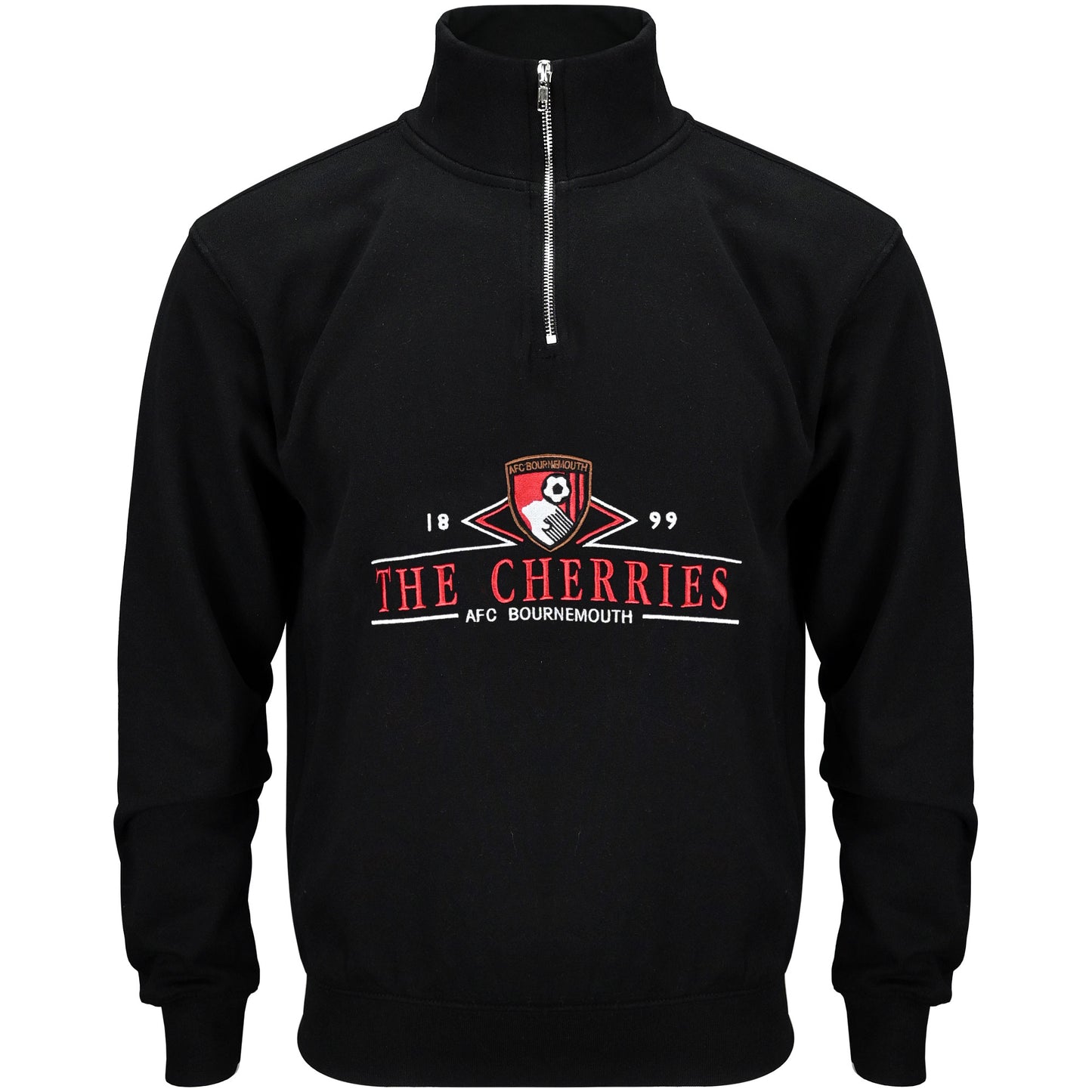 Peace Collective X AFCB Adults Vintage Quarter Zip - Black