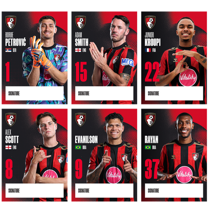 Player Cards - 26/27 Season
