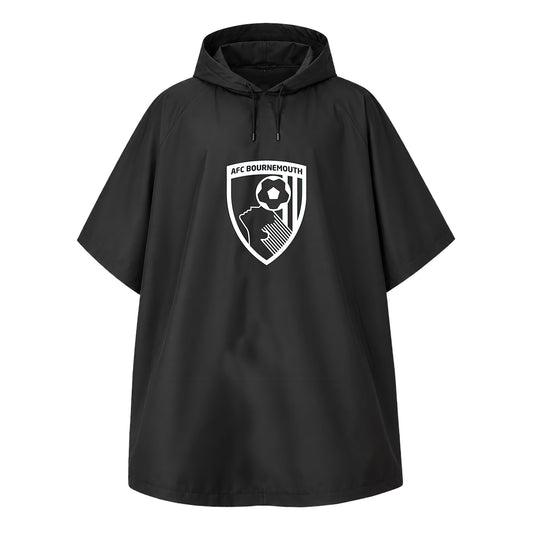 Crest Poncho - Black