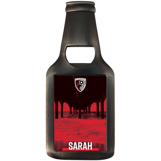 Personalised Bottle Opener Magnet - Red Pier